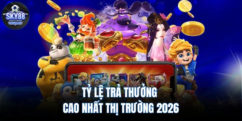 Tỷ lệ trả thưởng cao nhất thị trường 2026
